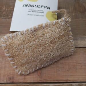 Estropajo de luffa natural – Pack 2 unidades (12x8 cm)