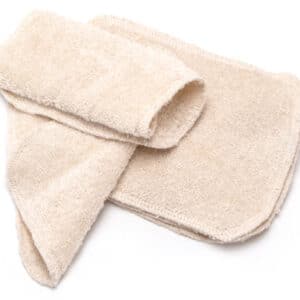 Toallitas de algodón orgánico reutilizables