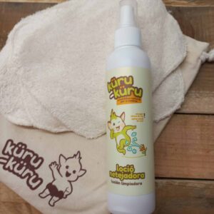 Kit limpieza bebé natural (loción limpiadora + toallitas reutilizables)